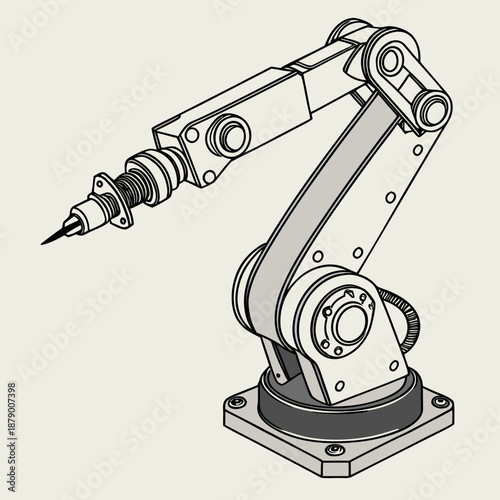 Industrial robot arm