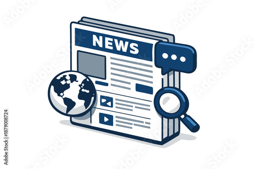 Global News Broadcast with Investigative Journalism and Social Media Integration