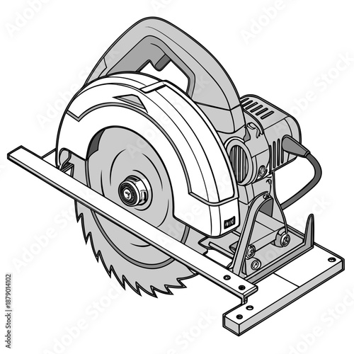 Electric circular saw