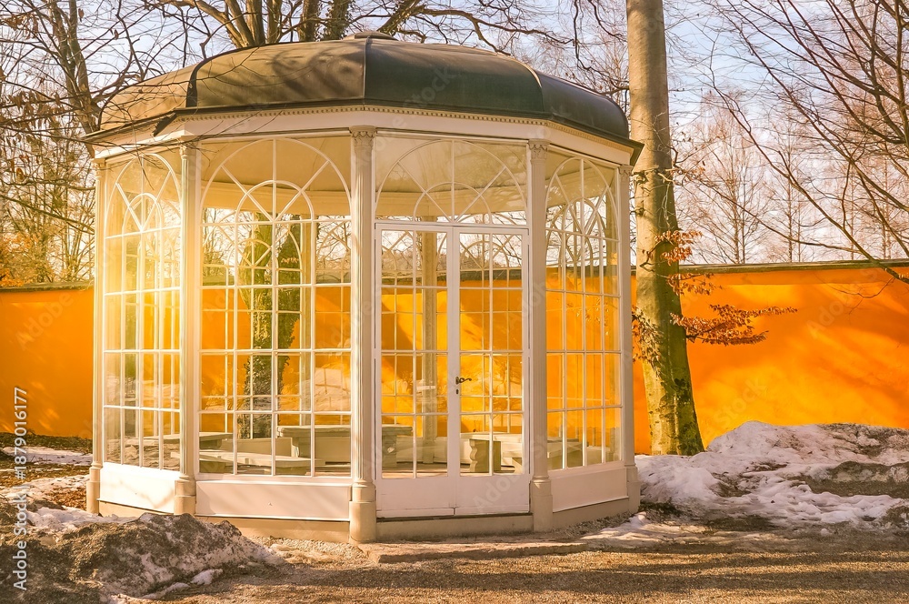 Obraz premium The Sound of Music Gazebo in Salzburg, Austria