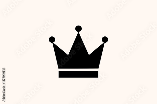 3D golden royal crown illustration featuring a majestic gold king and queen jewelry symbol isolated on a white background as a luxury icon of authority and success