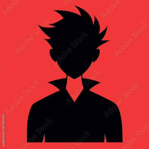 vector illustration of a boy