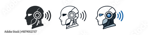 hands free interfaces humanoid robot head listening sound waves smart interaction