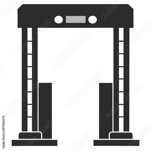 Title: Black and white of a gas stove with burners and knobs