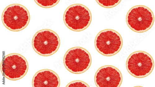 Grapefruit Slices Pattern
