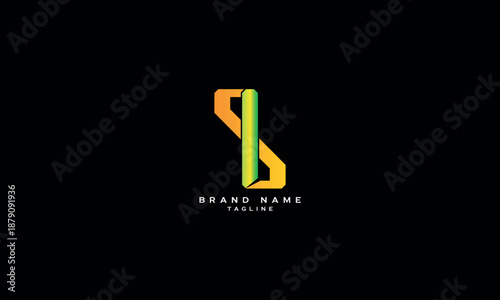 SB BS S AND B Abstract initial monogram letter alphabet logo design