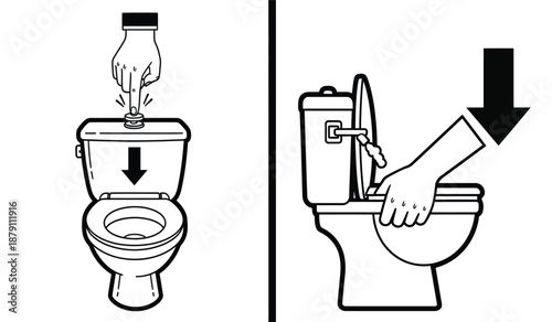 How to use a toilet a step by step guide with visual instructions