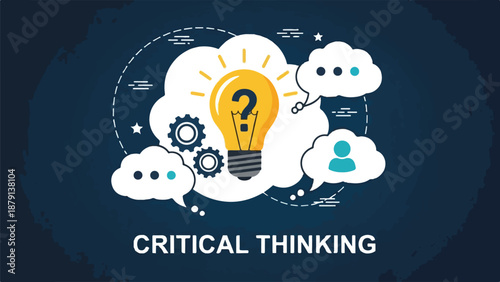 creative idea concept vector illustration