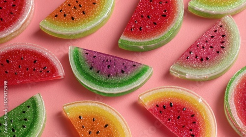 celebrating national watermelon day with vibrant watermelon slice art  