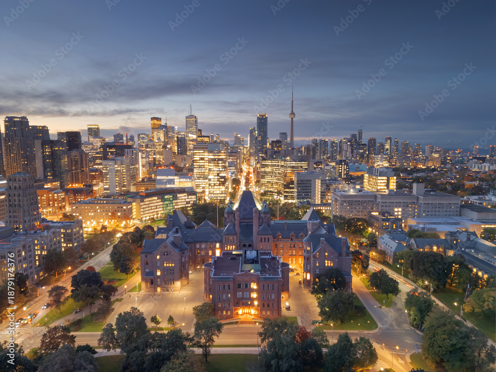 Fototapeta premium Toronto, Ontario, Canada Panoramic Views