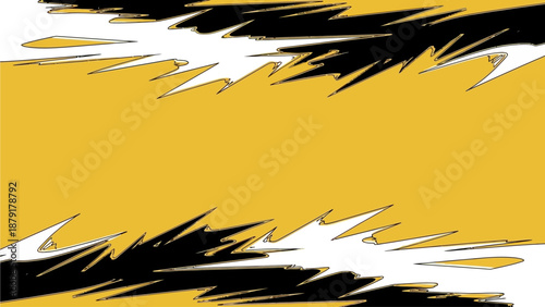 Dynamic abstract art featuring bold brush strokes and vibrant colors in a modern design