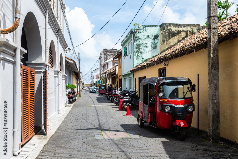 Ταπετσαρία views of galle fort old town, sri lanka