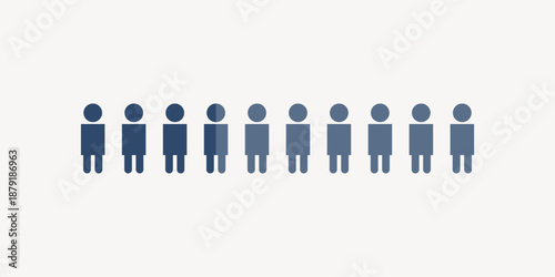 People characters, business design element vector