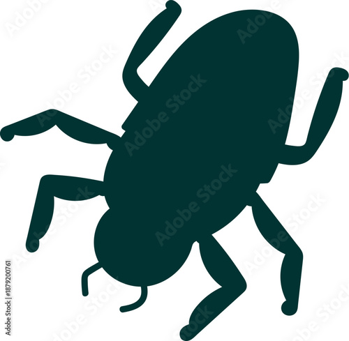 Cockroach Silhouette Pest