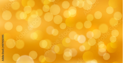 Abstract golden bokeh background with soft glow light creating luxury festive holiday texture pattern for christmas winter celebration elegant dreamy night