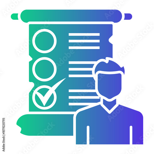 worker Gradient icon