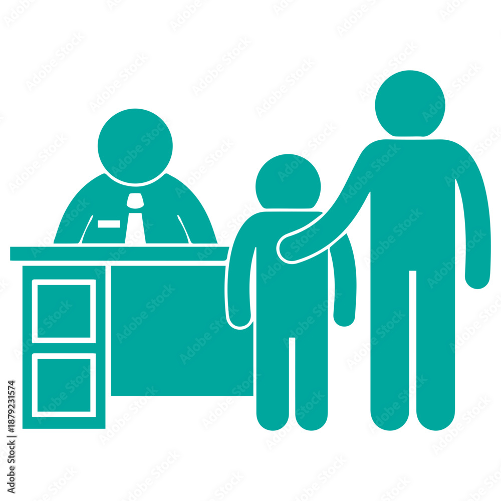Fototapeta premium Child Support Consultation