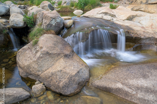 Wallpaper Mural Natural rock pool waterfall Sierra de Gata Torontodigital.ca