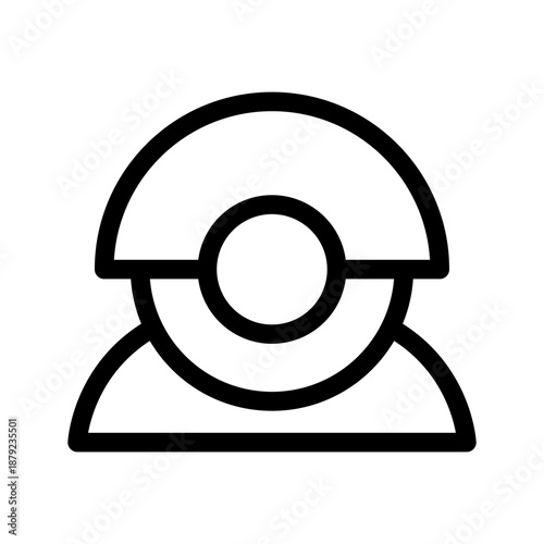 Webcam Icon Vector Symbol Design Illustration