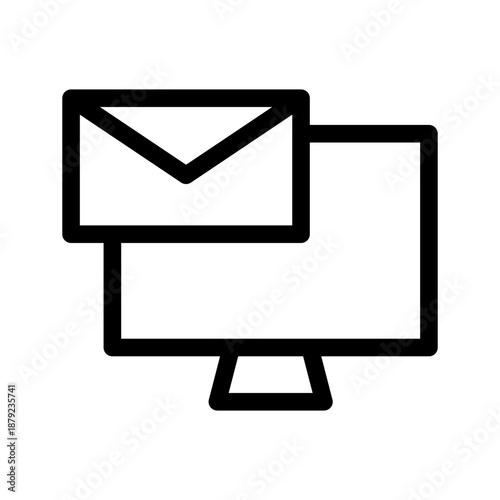 Email Icon Vector Symbol Design Illustration