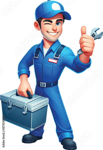 image of mechanic person