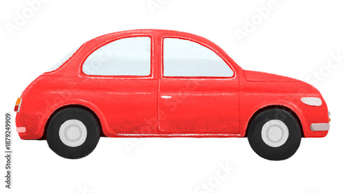 Photography Png red car vehicle illustration, transparent background