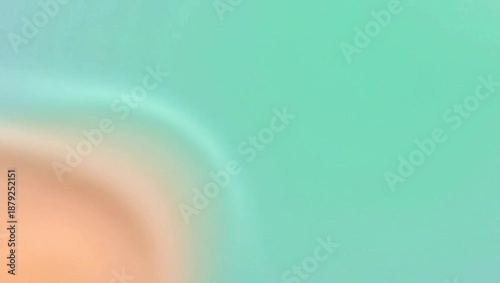 Soft Abstract Gradient Background Blending Pastel Green and Peach Hues for Serene Visual Experience