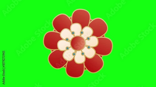 Chinese New Year, background, green screen, animation
