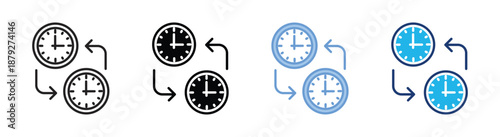 Change icon set multiple style collection