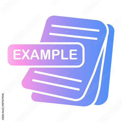 written Gradient icon