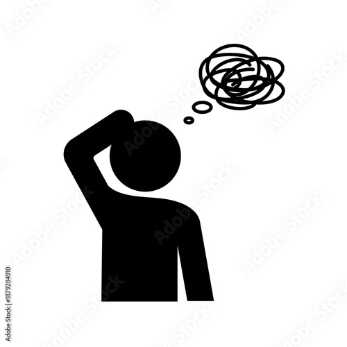 困惑している人のアイコン