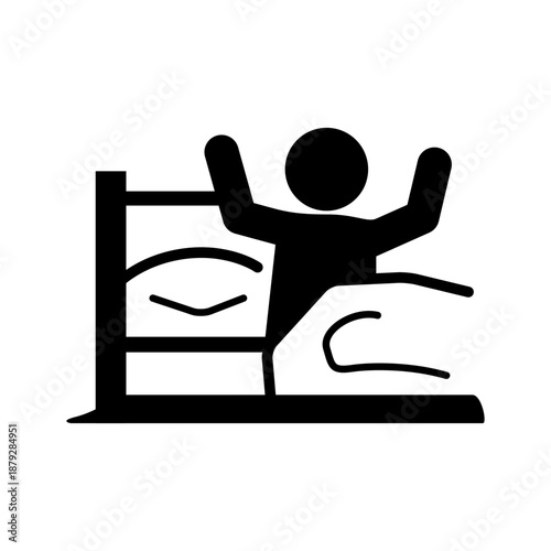 起床している人のアイコン