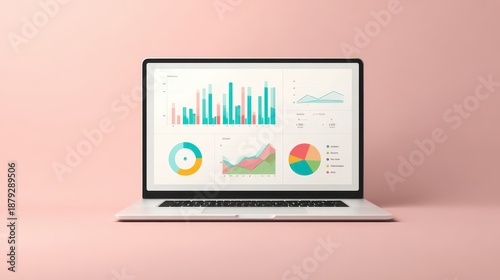 Abstract report profit analysis with economic, pattern, profit, loss, report, statistic, performance