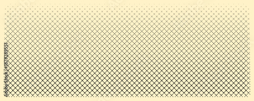 Beige minimalist halftone dot grid texture