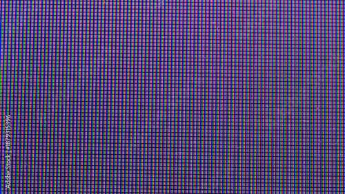Foto LED screen texture abstract background close up