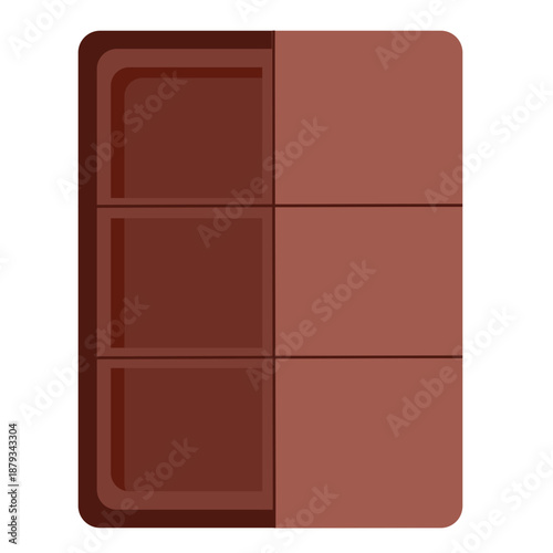 Chocolate bar fourths perfect for teaching 1/4, fraction games, and kid-friendly visual aids in math classrooms.