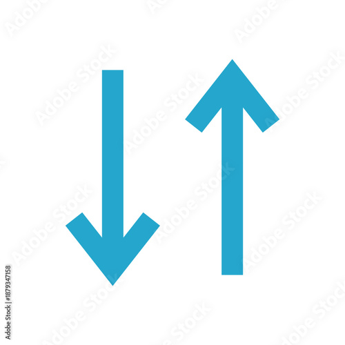 Free Download Arrow Icon Vector Template Illustration Trendy Design - GFXLoad