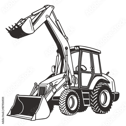 Backhoe loader