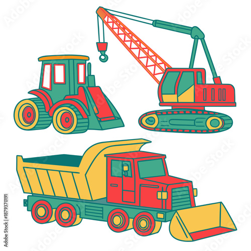 Construction vehicles
