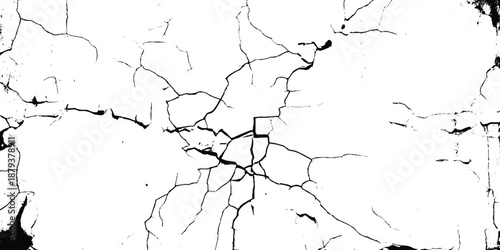Cracks overlay texture stock illustration
