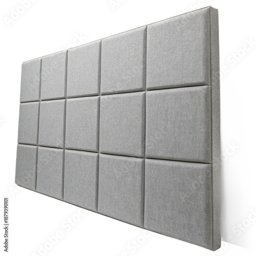 Elevate your space with this soft matte soundproof panel featuring a subtle texture, perfect for acoustic treatment in recording studios, home offices, and home theaters.