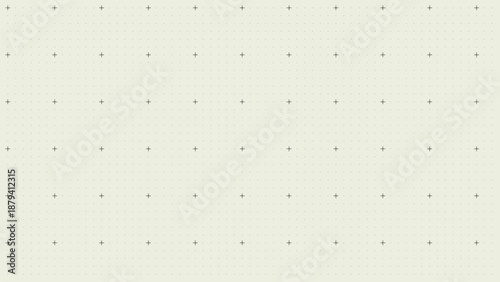 70 Geometric grid pattern with small squares and crosses on cream background for design 150