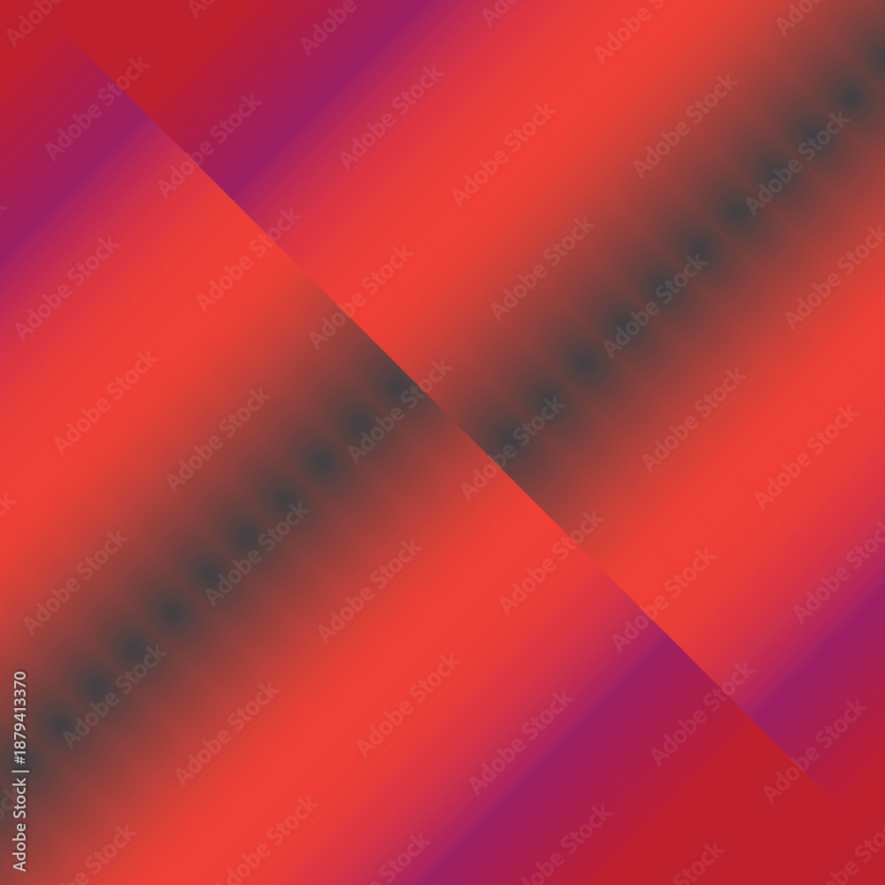 Obraz premium Abstract digital art featuring a dynamic pattern of teal and orange gradient bars creating a sense of depth and movement.