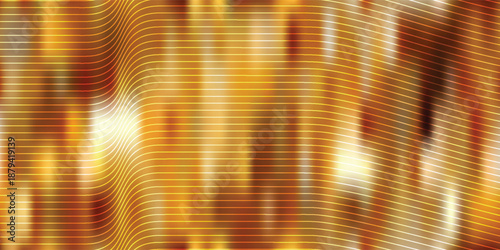 Golden Abstract Lines With Warm Glow Background For Modern Design And Digital Art