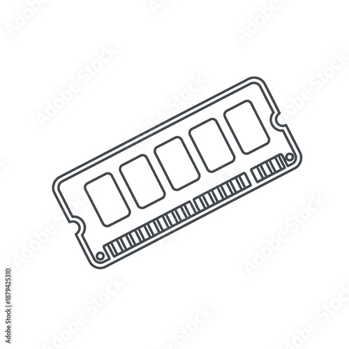 An illustration of a blank cinema ticket with empty stubs on a transparent background viewed from above