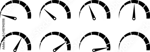 Ultimate Performance Gauge & Speedometer Icon Set