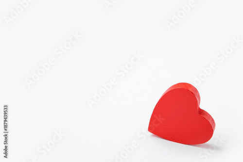 Heart shaped figurine on wh...