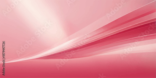 Smooth pink abstract background featuring a futuristic blue wave design with gradient curves and motion lines for a high-energy pattern illustration