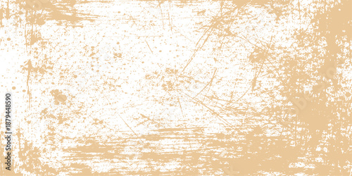 Abstract grunge textured vintage paper background with aged brown parchment effect