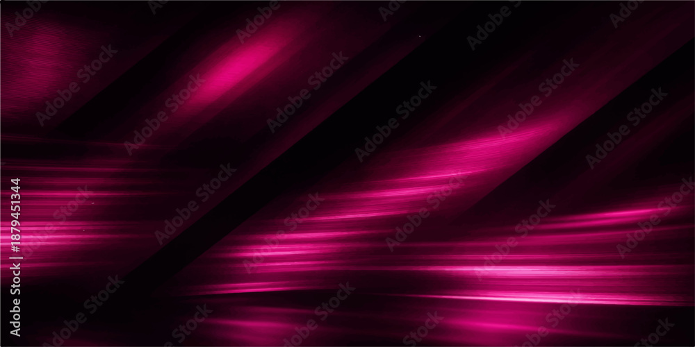 Obraz premium Abstract purple background with glowing lines and flowing wave textures